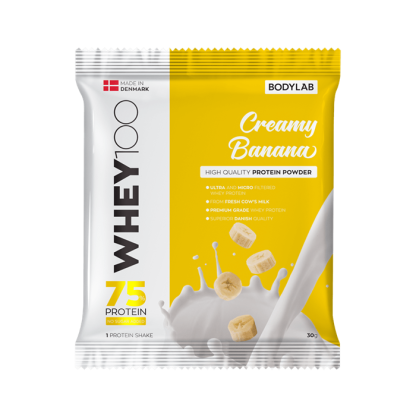 BodyLab Sample Whey 100 Creamy Banan (1 x 30 gram)