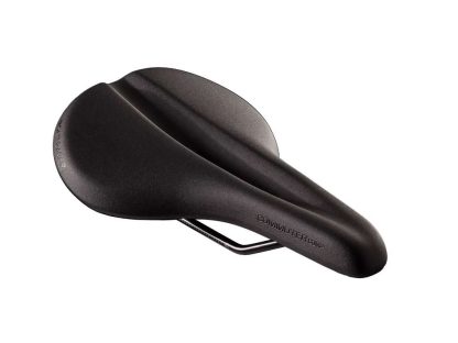 Bontrager Comp - Sadel til Commuter - 185mm bred - Sort