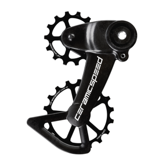 CeramicSpeed Keramisk Oversized Pulleyhjul SRAM Eagle AXS - Sort