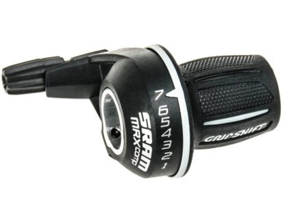 Sram MRX - Twist skifter - Til 7 gears kassette - Sort