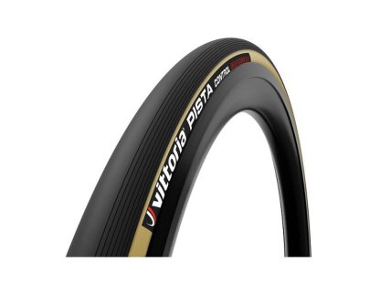 Vittoria Pista Control - Track foldedæk - 700x23c (23-622) - Sort/Brun