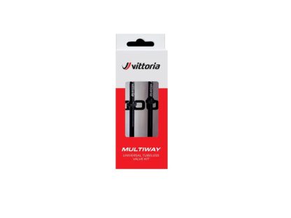 Vittoria - Tubeless ventiler - 60 mm lange - 2 stk - Sort