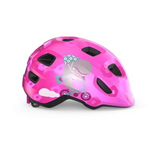 Met Hooray - Børnecykelhjelm - Pink/hval - Str. 46-52 cm