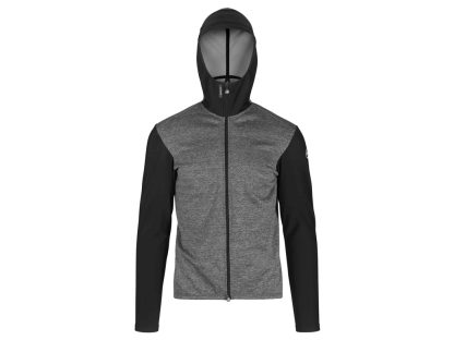 Assos Trail Spring/Fall Hooded Jacket - Cykeljakke - Grå/sort - TIR