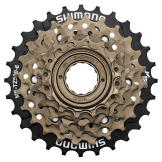 Shimano Frikrans - MF-TZ500 - 6 gear 14-28 tands med gevind