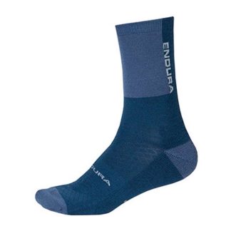 Endura BaaBaa - Merino Winter Sock - Cykelstrømper - Blå - Str. S-M