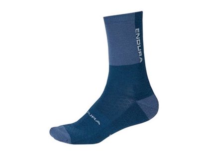 Endura BaaBaa - Merino Winter Sock - Cykelstrømper - Blå - Str. S-M