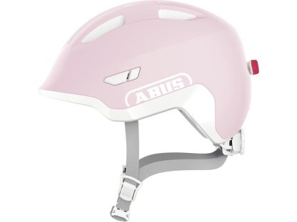 Abus Smiley 3.0 LED - Cykelhjelm til børn - Pure rose - Str. S