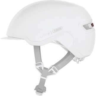 Abus Hud-Y - Cykelhjelm - Pure white - Str. L