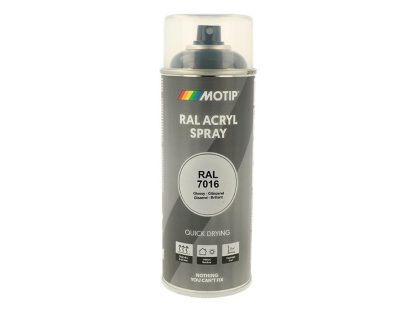 Motip - Ral 7016 - Lak - High gloss anthracite grey