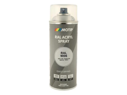 Motip - Ral 9006 - Lak - Slik gloss silver