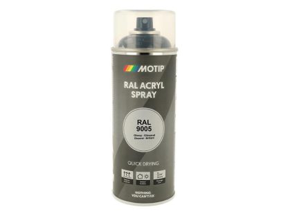 Motip - Ral 9005 - Lak - High gloss deep black