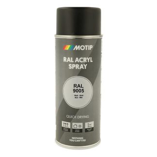 Motip - Ral 9005 - Lak - Matt deep black