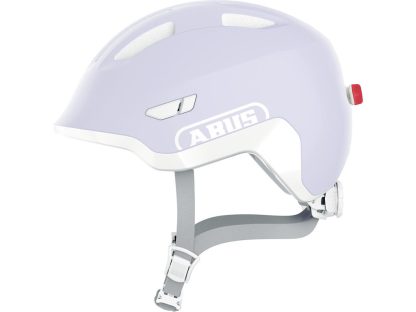 Abus Smiley 3.0 LED - Cykelhjelm til børn - Pure lavender - Str. M