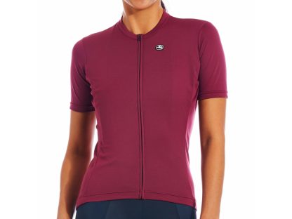 Giordana Fusion - Cykeltrøje - Dame - Korte ærmer - Sangria - Str. 2XL