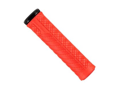 Lizard Skins Charger Evo Håndtag - Lock-On - Fire Red