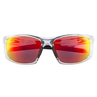 OÂ´NEILL 9002 Cykelbrille - Hydrofobisk Rød Mirror Linse - Crystal/Sort