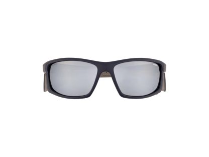 OÂ´NEILL 9018 Cykelbrille - Hydrofobisk Silver Mirror Linse - Mat Navy/Grey