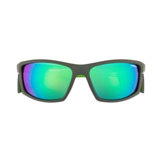 OÂ´NEILL 9018 Cykelbrille - Hydrofobisk Grøn Mirror Linse - Mat Grøn/Lime