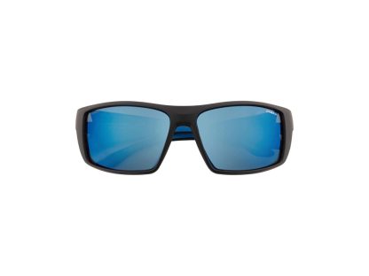 OÂ´NEILL 9019 Cykelbrille - Hydrofobisk Blå Mirror Linse - Mat Sort