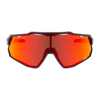 OÂ´NEILL 9040 Cykelbrille - Hydrofobisk Rød Mirror Linse - Mat Sort