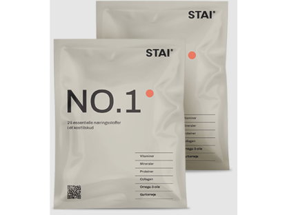 STAI - NO.1 m/ sød smag - Kosttilskud -  30 x 15 g