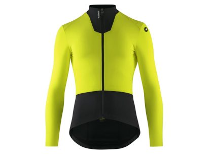 Assos Spring Fall S11 Jersey - Cykeltrøje - Lange ærmer - Gul/Sort - Str. XL