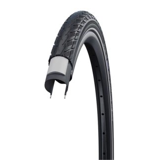 Schwalbe Delta Cruiser Plus - PunctureGuard - 24x1 3/8 (37-540) Sort refleks