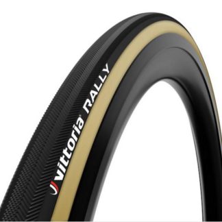 Vittoria Rally - Road Tubular - 28"x25c - Sort/Brun