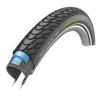 Schwalbe Marathon E-Plus - Tråddæk - 27