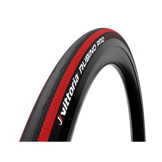 Vittoria Rubino Pro G2 - Road foldedæk - 700x25c - Rød/sort