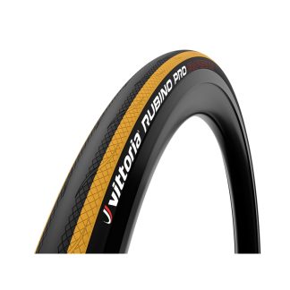 Vittoria Rubino Pro G2 - Road foldedæk - 700x25c - Gul/sort