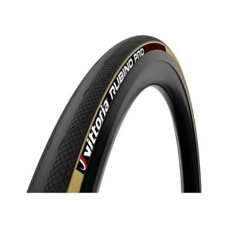 Vittoria Rubino Pro G2 - Road foldedæk - 700x25c (25-622) - Sort/Brun