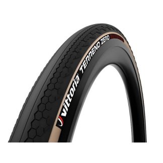 Vittoria Terreno Zero G2 - Gravel foldedæk TLR - 700x38c (40-622) - Sort/Brun