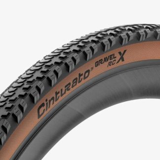 Pirelli Cinturato Gravel RC-X Classic - TR - 700x40c (40-622)  Sort/Brun