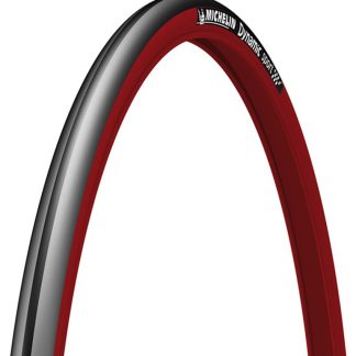 Michelin Dynamic Sport - Racerdæk dæk med kanttråd - 700x23c (23-622) - Rød