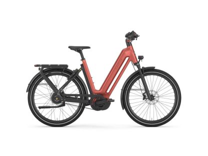 Gazelle Eclipse C380 - Elcykel - Trinløst gear - 750Wh batteri - Orange 45 cm