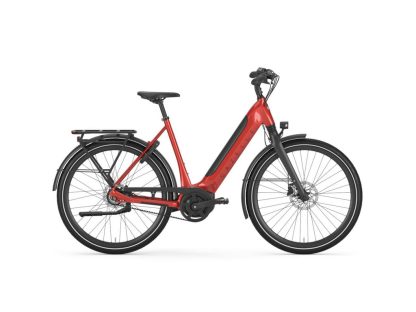 Gazelle Ultimate C8+ Belt - Elcykel - 8 gear - 500Wh - Red 61 cm