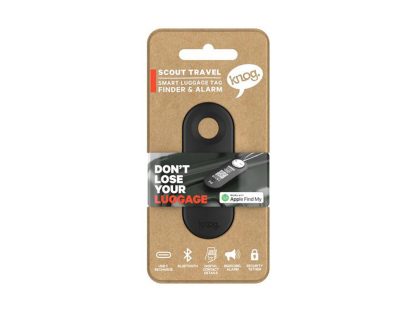 Knog Scout - Alarm & Tracker til rejsen - Sort