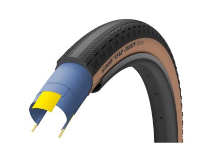 Goodyear County Ultimate TLC - Gravel - Foldedæk - 700x35c - Sort/Brun