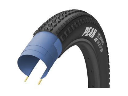 Goodyear Peak Ultimate TLC - Gravel Foldedæk - 700x35C - Sort