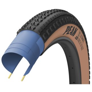 Goodyear Peak Ultimate TLC - Gravel Foldedæk - 700x35C - Sort/Brun