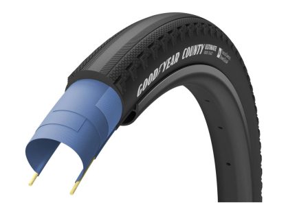 Goodyear County Ultimate TLC - Gravel - Foldedæk - 700x40c - Sort