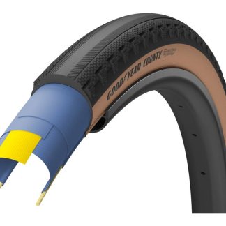 Goodyear County Ultimate TLC - Gravel - Foldedæk - 700x40c - Sort/Brun