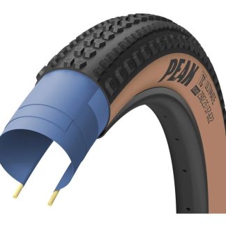 Goodyear Peak Ultimate TLC - Gravel Foldedæk - 700x45C - Sort/Brun