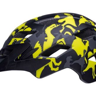 Bell Sidetrack MIPS - Cykelhjelm junior Str. 50-57 cm - Mat sort camos