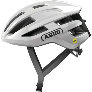 Abus PowerDome MIPS - Cykelhjelm - Shiny white - Str. L