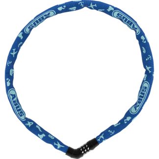 Abus 4804C Steel-O-Chain - Kædelås - 75cm - Blue symbols