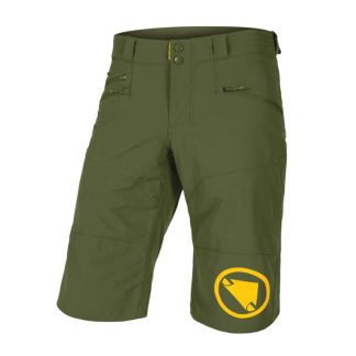 Endura SingleTrack Short II - Cykelshorts - Olive Green -  Str. XL