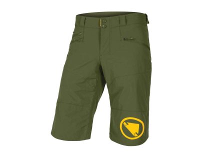 Endura SingleTrack Short II - Cykelshorts - Olive Green -  Str. XL